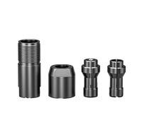 3/6mm Angle Grinder Modified Adapter to Straight Grinder Chuck for 100-type Grinder Woodworking M10*1.5 Angle Thread Cutting