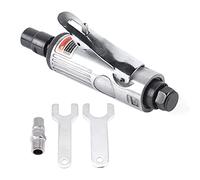 3 / 6mm Pneumatic Air Die Grinder Grinding Kit, Silver Black, 90PSI - High Speed Polishing, Smooth Operation, Professional Metal Engraving Tool
