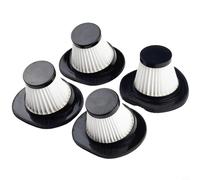 3/6Pcs Vacuum Filter Replacement Washable For VL189 Replacement Handheld Cordless Vacuum Filter,Washable And Reusable, White(4 PACK)