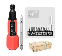 3.6V Cordless Electric Screwdriver Rechargeable Portable Rotary Home Gadget Automatic Manual Electric Handle