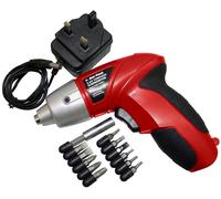3.6V CORDLESS SCREWDRIVER KIT WITH ACCESSORIES CHARGER BITS SCREW WIRELESS BATT