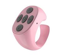 3.7×3.3×0.8CM Wireless Remote Control Page Turner - Wireless Clicker For Phone, Remote Control Scrolling Ring, Smart Devices Page Turner Screen Clickers, Wireless Bluetooths Remote Control Rings