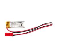 3.7 V 110 mAh Battery LP401230 Lithium Polymer AKYGA AKY0474 Li-Po Battery PCM JST 2-Pin Connection 2.54 15 cm