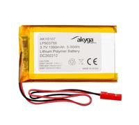 3.7 V 1350 mAh Battery LP503759 Lithium Polymer AKYGA AKY0107 Li-Po Battery PCM JST 2-Pin Connection 2.54 15 cm