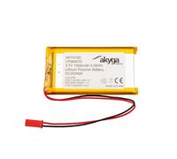 3.7 V 1500 mAh Battery LP584070 Lithium Polymer AKYGA AKY0105 Li-Po Battery PCM JST 2-Pin Connection 2.54 15 cm