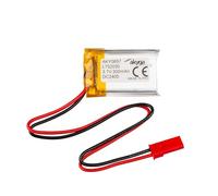 3.7 V 400 mAh Battery LP403035 Lithium Polymer AKYGA AKY0386 Li-Po Battery PCM JST 2-Pin Connection 2.54 15 cm