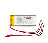 3.7 V 450 mAh Battery LP502248 Lithium Polymer AKYGA AKY0486 Li-Po Battery PCM JST 2-Pin Connection 2.54 15 cm