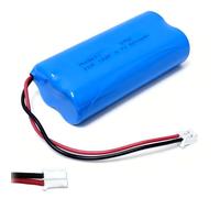 3.7 V 5200 mAh rechargeable batteries lithium-ion battery with PH2.0/2P connection, please check the polarity of device and plug before purchase (1 piece)