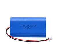3.7 V 5200 mAh rechargeable batteries lithium-ion battery with PH2.0/2P connection, please check the polarity of the device and plug before purchase