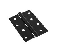 (3" (75mm)) Black Butt Door Hinges Size 3 or 4 Inch (75mm/100mm)