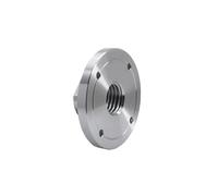 3" 75mm Wood Lathe Face Plate for M33 1 Inch M18 Threaded Woodworking Machine Chuck Flange Faceplate,1pcs(75mm-m33x3.5)