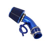 3" 76mm Full Set Car Cold Air Intake System Turbo Induction Pipe Tube Kit With Air Filter Cone High Flow Performace Racing DIY Air Intake(Full Set)