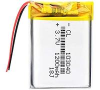 3.7v 1200mah 103040 Rechargeable Battery, Lithium Polymer For Mp3 Mp4 GPS PSP Book Tablet Mobile Video,4Pcs