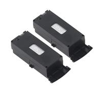 3.7V 1800mah Lithium Battery, 2Pcs RC Drones Lithium Battery with Charging Cable for S6 G6 RC Aircraft