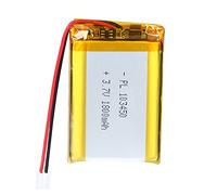 3.7V 2000mAh Battery 103450 Lithium Polymer Ion Rechargeable Li-ion Li-Po Battery with 2P PH 2.0mm Pitch Connector