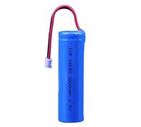 3.7V 2000mAh Li-ion Battery Pack RC Replacement Rechargeable Battery Pack Built-In 1 * 18650 Cell for Cars Airplane DIY, Fishing lights,Doorbell,Handheld Fan,Radio,Speakers, etc.