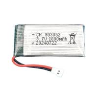 3.7V 25C 1800mAh Universal Model Aircraft Battery Model 903052 - Compatible With Quadcopter RC Drone Helicopter Spare Parts(1800MAH Air-to-air connector)