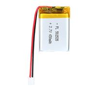 3.7V 450mAh Battery 502535 Lithium Polymer Ion Rechargeable Li-ion Li-Po Battery with 2P PH 2.0mm Pitch Connector