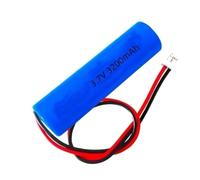 3.7V 7.4V 11.1V 14.8V Rechargeable Batteries Lithium ion Battery with XH2.54/2P Connector for Flashlight, Camera, Small Fan,Outdoor Garden Lights(3.7V3200mAh)