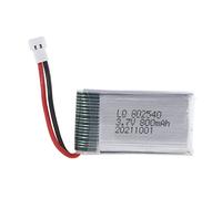 3.7V 800mAh Battery 802540 Lithium-ion Battery For SYMA X5C X5C-1 X5SC X5SW M68 K60 HQ-905 CX30 Quadcopters