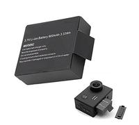 3.7V 900mAh 3.33Wh Rechargeable Lithium Ion Battery Replacement for SJCAM SJ4000 SJ5000 M10