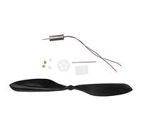 3.7V Coreless Brushed Motor Set with 716 720 8520 Motor and Propeller for RC Toy Remote Control Aircraft Coreless Motor(716 Motor)