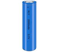 3.7V Li-ion Battery 2000mAh - 1 Pack Rechargeable Batteries for Remote Control Cars Toy flashlight/drone/front lamp/car RC batteries Top button Long service life