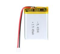 3.7V Lipo battery, 3.7V 450mAh 403040 Lithium Polymer Ion with 2P-PH connection with 2.0 mm pitch