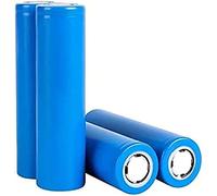 3.7V Lithium Battery 1800mAh Rechargeable Batteries Flat Head Battery For LED Flashlight Headlamp Electronic Devices 4pcs