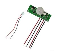 3.7V Solar Light Board with PIR Infrared Human Body Sensor, 3 Modes Motion Activated Controller DIY Outdoor Garden Wall Lamp Repair Parts