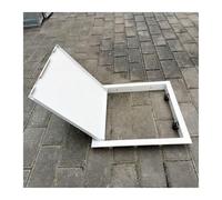 3.7x3.7 16x20 26x26 30x30 Inch Recessed Wall Access Door, Metal Inspection Hatch Gate for Ceilings Electrical Plumbing, Push to Open Drywall Hole Cover Plate(28x51cm/11x20)