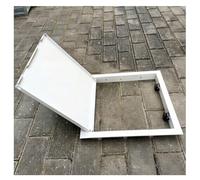 3.7x3.7 16x20 26x26 30x30Inch Recessed Wall Access Door, Metal Inspection Hatch Gate for Ceilings Electrical Plumbing, Push to Open Drywall Hole Cover Plate(31x31cm/12x12)