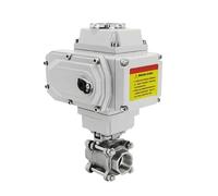 3/8 1/2 3/4 1 2inch 2-Way Motorized Ball Valve 304 Stainless Steel Q911F-16P 1Pcs(2",220VAC)