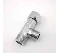3/8" 1/2" 3/4" Uinon 3-Way Copper Connector Male/Female Thread Tee Type Brass Reducing Bushing Adapter Union Coupler Fittings,M3l8 x M3l4 x F3l8,1PCS