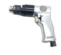 3/8'' 1/2" Professional Air Drill 500-1800rpm High-Speed Pistol Pneumatic Self-Locking Reversible Switch Type Hand Tool(TR-5100)