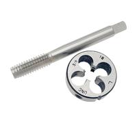 3/8-16 Tap Die Set 3/8X16 UNC Left Hand Straight, Tap 3/8X16 Tool Round Die LH