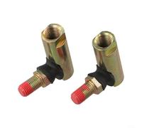 3/8-24 RH Thread Ball Joint Pair 2pcs for Troy-Bilt LT2138 LT2160 LT2176 LT2180 LT2042 Lawn Mower Steering Mechanism Replacement