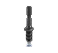 3/8 "-24 Unf Drill Chuck Adapter External Thread Hexagonal Shank Electric Hammer Joint Lever Drill Chuck Adapter with Screw for 6 Mm 10 Mm 13 Mm Drill Chuck