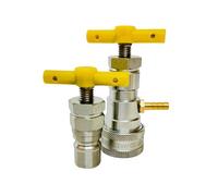 3/8" 7241-B The Original Hydraulic Quick Coupling Pressure Decompression Relief Release Tool 3/8" 7241-B Size Fits Models of Kubota, John Deere, other Compact Tractors