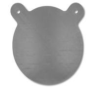 3/8 AR500 Steel Targets for Shooting - Perfect for 5.56 Rifle, Gong With 1/2' Mounting Holes, Zinc Plated, Laser Cut USA, Withstands Spall & Bullet Strikes