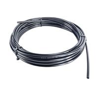 3/8" Black Nylon Air Line Tubing - 100 FT Air Hose, DOT Approved for Air Brake Tubing Suspension Or Fluid Transfer