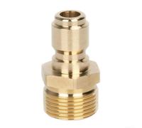 3/8 Brass Quick Connect Kit for m22 14mm High Pressure 3/8 Brass | Solid brass build, for heat resistant, 3000 PSI rating, leak- for proof seal, fits for m22 14mm systems
