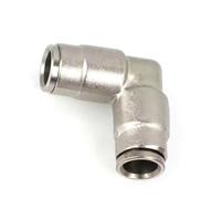 3/8" Brass Slip Connector, High Pressure Interface Slip Lock Quick Connector Misting Nozzle Tees Straight Joint with Seat for Cooling System Elbow 10pcs