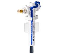 3/8" Brass Toilet Inlet Valve Compatible with Geberit Type 383 Fill Valve Replacement