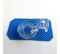 3/8 Clarity Clear Free Motion Couching Echo Quilting Low Shank Ruler Sewing Foot