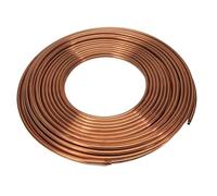3/8" Copper Pipe 0.7 O.D. 22SWG 0.5m / 1m / 2m Flexible Microbore Coil for Water, Gas, Plumbing & DIY Projects (50cm / 100cm / 200cm) (50 Centimeters)