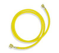 3/8" Diameter Hose Yellow for R410A and All Common Refrigerants, 800 PSI Working Pressure Refrigerant Hose 3/8" FL to 1/4" FL High Flow Hose for Residential and Commercial Refrigeration Equipment