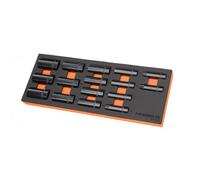 3/8" Drive Deep Impact Socket Set 8-24mm 6 Pt 16 Pcs Franklin XFI5D