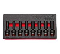 3/8" Drive Deep Swivel Impact Socket Set 8 PCE 8-15mm KI-R38-SD1