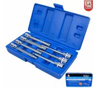 3/8" Drive Extra Long Spline Bit Sockets 7 Piece Set 01512